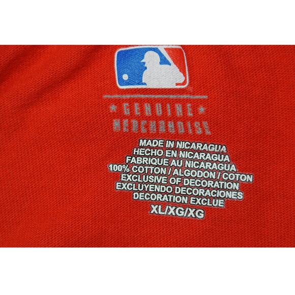 Cincinnati Reds shirt Men's XL extra large red short sleeve NLDS champions MLB - Picture 6 of 10